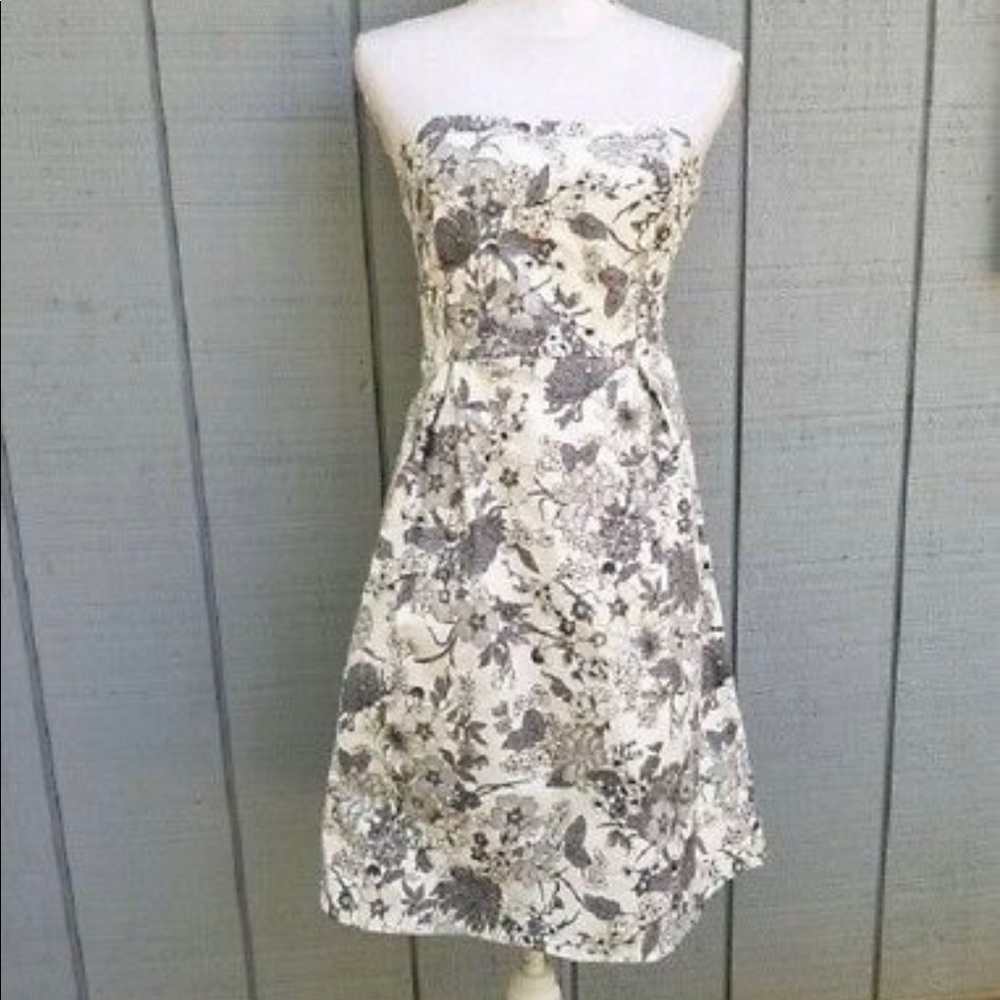 Old Navy Strapless floral dress